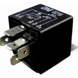 Rele Auxiliar De 5 Pinos 24v Com Suporte