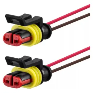 Conector chicote 2 vias, Uno, Palio, Tc08