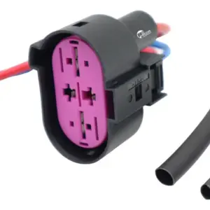 CONECTOR 4vias ELETROVENTILADOR RESISTENCIA GM: MERIVA E ZAFIRA VW: AMAROK, GOLF, JETTA, POLO E AUDI A3 CAMINHAO: VOLVO