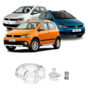 KIT REPARO ACRÍLICO COMUTADOR 4 VEL. VW FOX / SPACEFOX