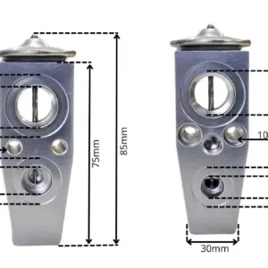 VALVULA DE EXPANSAO BLOCK FORD ECOSPORT KA FUSION
